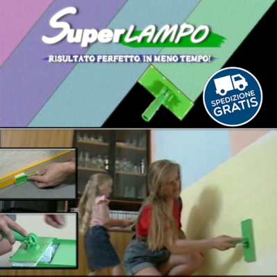  Superlampo® - Il modo più facile e pulito di tinteggiare casa