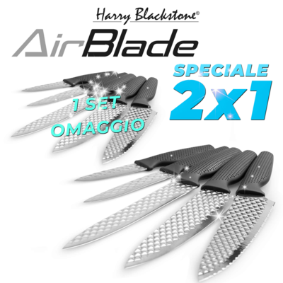  Harry Blackstone Airblade ® 1+1 SET in OMAGGIO!!!