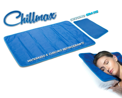  CHILLMAX XL - materassino e cuscino refrigerante