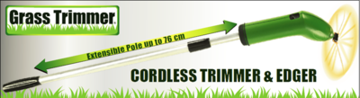 Grass Wonder cordless – Tagliaerba senza fili per il giardino 