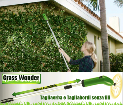  Grass Wonder cordless – Tagliaerba senza fili per il giardino
