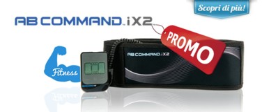 Ab Command iX2® - Cintura Elettrostimolatore Addominale Per Modellare i Tuoi Muscoli 