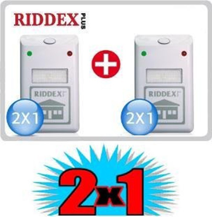 Riddex Plus® - Offerta 2x1 - Il repellente ecologico per topi ed insetti  