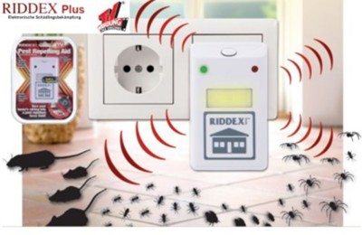 Riddex Plus® - Offerta 2x1 - Il repellente ecologico per topi ed insetti 