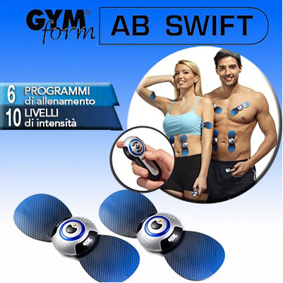 Gymform Ab Swift® - L'Elettrostimolatore Wireless Per Modellare i Tuoi Muscoli  