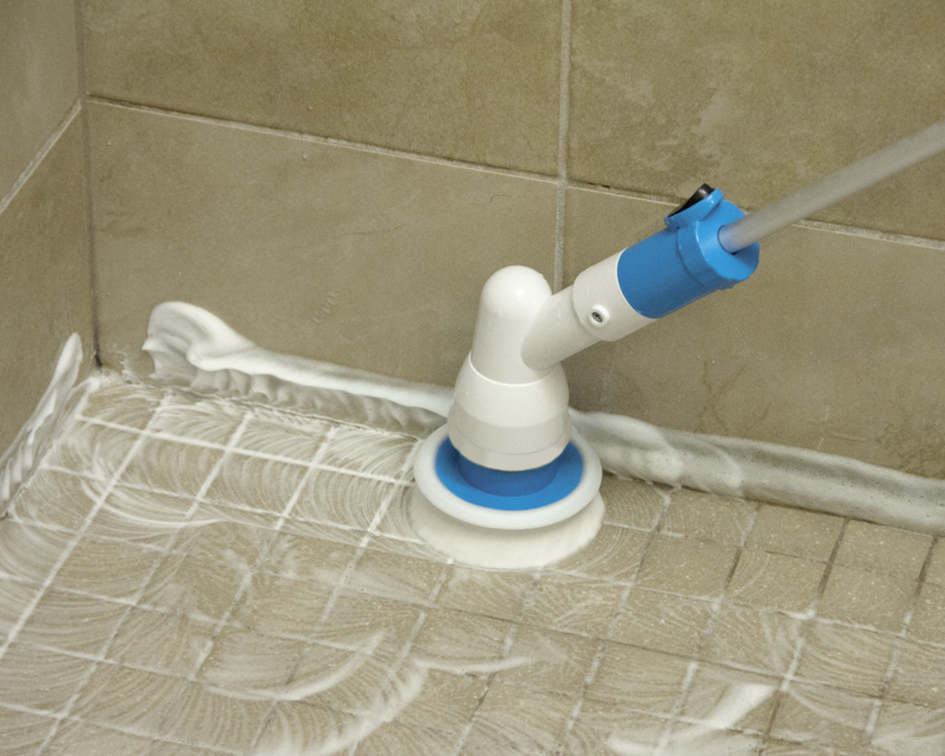 Hurricane Spin Scrubber - La spazzola rotante senza fili per una pulizia profonda  