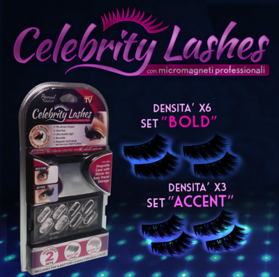  Celebrity Lashes - Ciglia Finte Magnetiche Extension