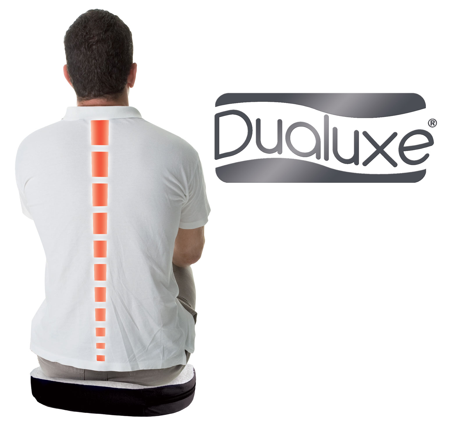 Dualuxe ® - Il cuscino da seduta ergonomico per il tuo Benessere, Beauty &  Benessere