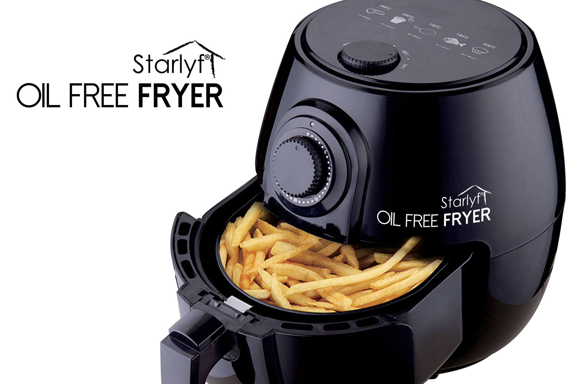 Starlyf ® Oil Free Fryer - Friggitrice ad aria calda, Cucina
