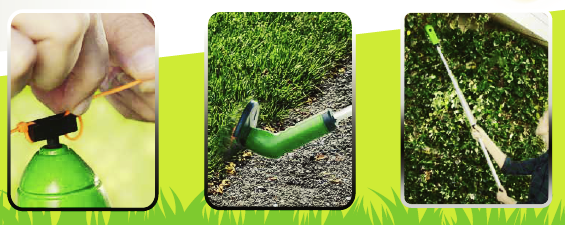 Grass Wonder cordless – Tagliaerba senza fili per il giardino  