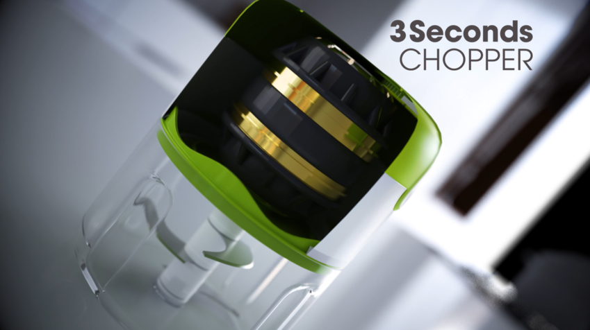 3 Seconds Chopper ® - tritatutto portatile e senza fili  