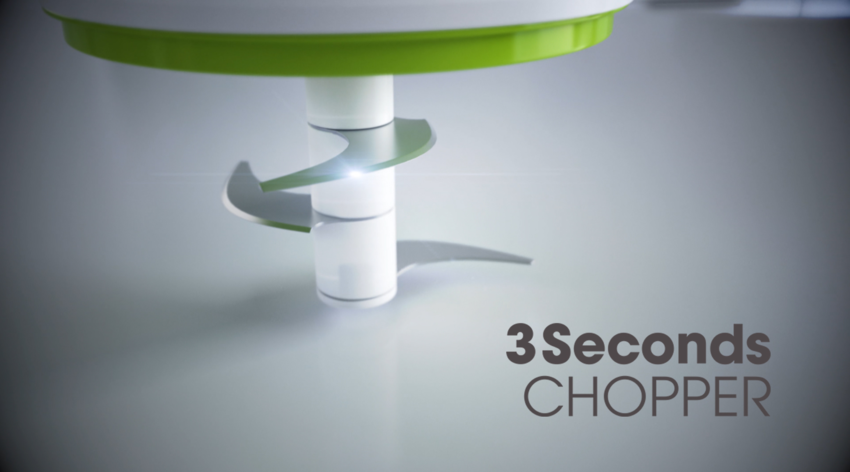 3 Seconds Chopper ® - tritatutto portatile e senza fili  