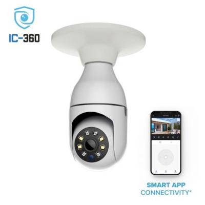 / IC 360 ® -  la telecamera di sicurezza con attacco lampadina