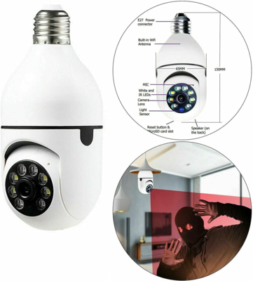 IC 360 ® -  la telecamera di sicurezza con attacco lampadina 
