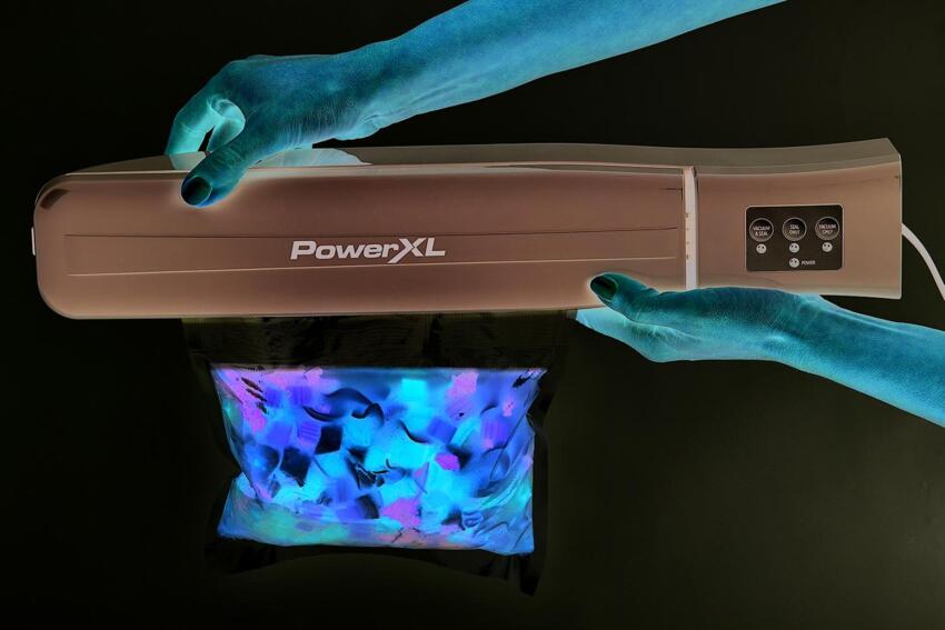 PowerXL Duo NutriSealer sigillatrice sottovuoto potente e portatile  